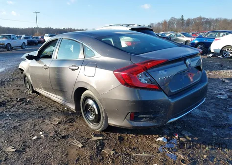 2020 Honda Civic Lx из США, поврежденный, VIN 2HGFC2F62LH599428